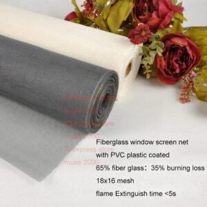 Fiberglass Window screen net fliter width 1 meter Invisible mosquito screen Aluminum alloy steel window dust-proof balcony