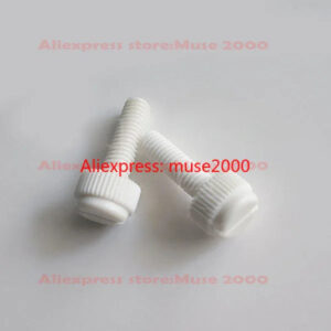 m3m4m5 m6 m8 PP plastic thumb screw Acid and alkali resistant plastic screws knurled bolt slotted adjusting handle fastener set