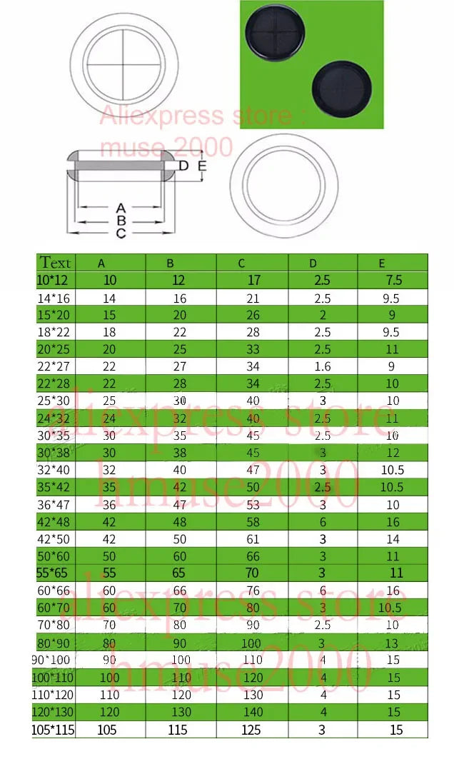 White ECO rubber grommet Drilling hole 16 20 22 25 27 30 35 40 42 50 60 70 80 90 100mm dust proof ring wire cable protector - Image 3