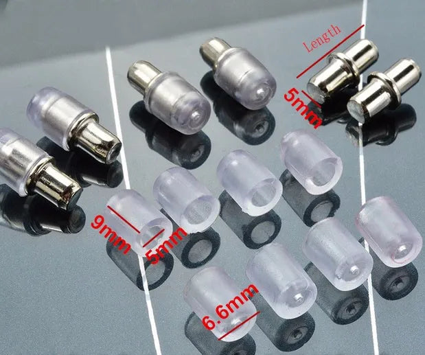 furniture dowel pin Dia 6 8 9 Plate bracket supporter Office cupboard Assembled plate glass board layer supporter Shelf Holder