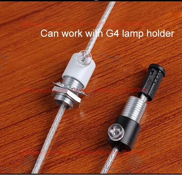 Chandelier Wire Rope Chuck: Ceiling Light Cable Wall Base Connector Nut, Rope Holder Fastener Buckle, Wire Lock - Image 5