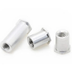 BSOS-3.5M4 rivet nut L29-40mm stainless steel Self-Clinching closed end pressured nut thin board plate fastener column