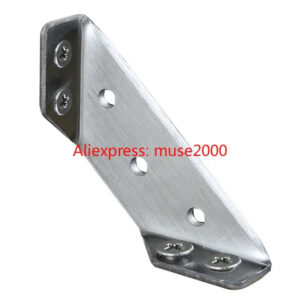 Thicken bracket furniture connector board layer supportor steel 90 degree triangle dest chair table fastener screw on joint