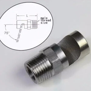 120 degree angle Jetting flat fan steel spray nozzle 1/8 inch BSPT,car auto Metal cleaning washing spray humidifying