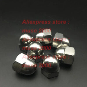 UNC BSW pitch thread 304 Steel hexagon acorn nut 18#-32 10#-24 1/4-20 5/16-18 3/8-16 7/16-14 1/2-13 5/8-11 3/4-10 domed ball end