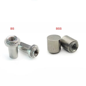 Rivet nut Stainless steel BS BSS type water proof m3 m4 m5 m6 M8 PEM Self-Clinching pressured Nuts Pressure board plate fastener