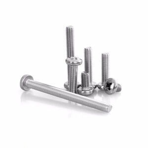 Pan head M1*2 3 4 5 6 8 mm bolt SS304 stainless steel screw nails Electronic consumer phone screw round micro small screw