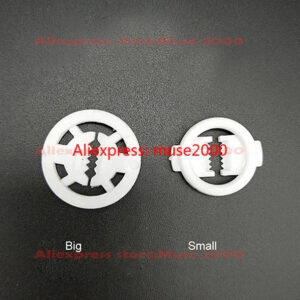 Plastic cable clip, light power position holder washer clip tooth type PP wire tidding 20 22mm round flat washer clamp