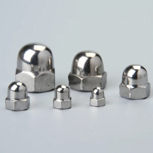 SUS304 Steel m3 m4 m5 m6 m8 m10 m12 m14 m16 m18 m20 m24 Acorn Nut hexagon nut domed Cap top bolt end thread screw acorn DIN1587