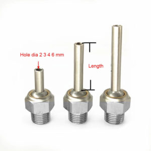 CNC washing bend tube line nozzle 304 ball adjustable direct knife tool holders base M5 M6 M8 M10 M12 M16 M20 1/8 1/4 connect