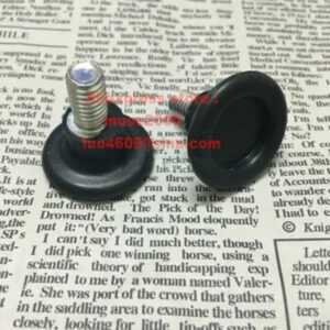 White black M6*15 screw on feet pad Leg Adjustable Base width 27 mm Screw-in Furniture Cabinet Table Levelling Glide Feet Foot