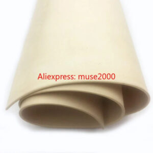 200*500 mm x 2 3 4 5 6 8 10mm NR white rubber sheet Vacum machine rubber board plateWear presure acidity Alkaline resistance