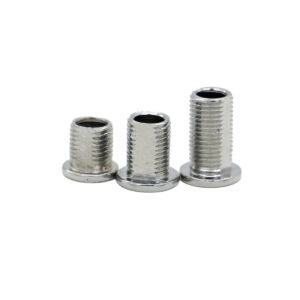 M10 Steel hollow screw pitch 1.0 round head Lamp lighting rod connector screw hanging ceiling light connector wire grommet hole