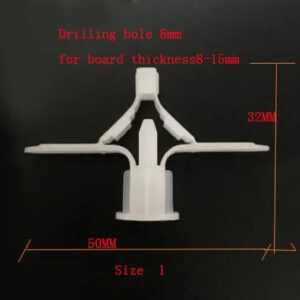 plastic plasterboard wall anchor, wing gypsum Plaster wall ceiling expansion plug bolt anchoring gypsum-lath setscrew