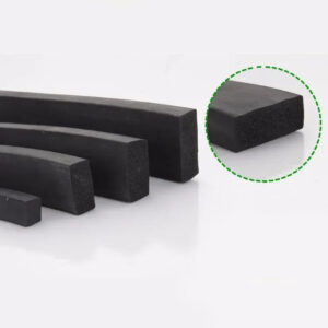 Foaming EPDM rubber seal strip Square Oblong 10 15 20 25 30 40 Oring line cord Foamed EPDM spange rubber molding