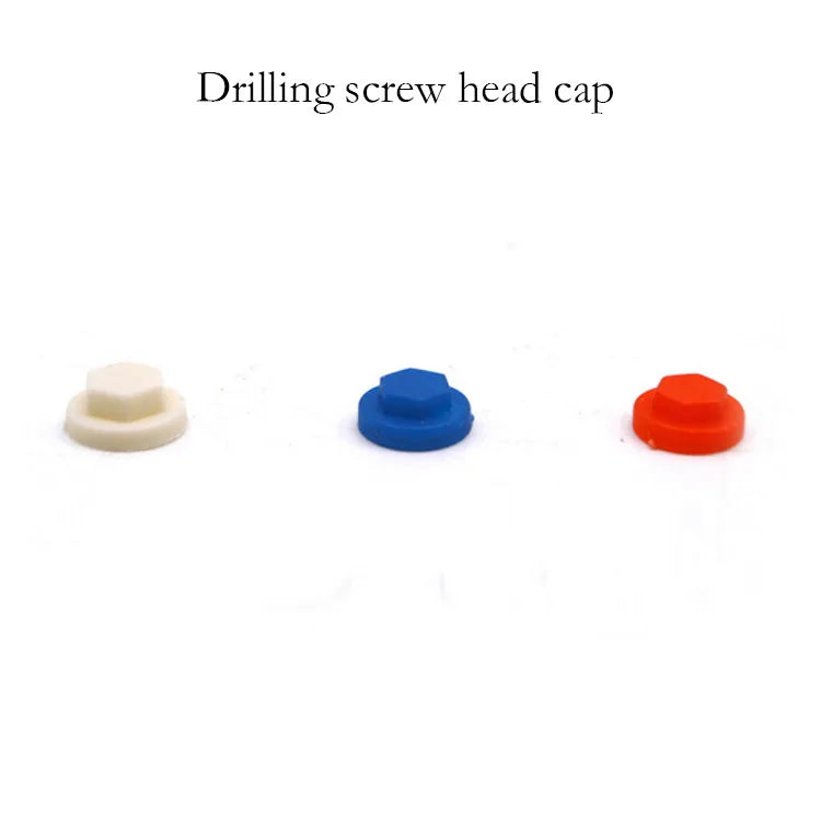 8-9mm Drilling screw plastic cap cover Caigang composite panels, Caigang watts screw tile water proof PC board outdoor warehouse