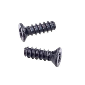 M1M1.2M1.4M1.7M2.3M2.6M3 black 304 bolt fastener countersunk flat cut end electronic screw nut repair laptop PC