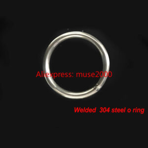 304 steel O Ring  M5 M6 THICKNESS Outer dia hanger hooker argon arc welding Hand pull ring pet rope home curtain hanger hooker
