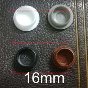 16 18 20 mm hole cap furniture drilling hole plug cover decoration plastic plug white black red brown coffee coffee beige color