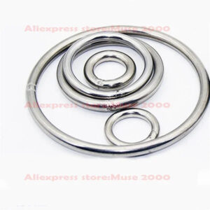 304 steel ORing M6 m8 M10 THICKNESS Outer dia hanger hooker argon arc welding Hand pull ring pet rope home curtain hanger hooker