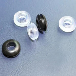 8mm switch cable protector#LED lighting wire grommet,double side,clear transparent PVC cable wire grommet 5 6 7 8 coil ring