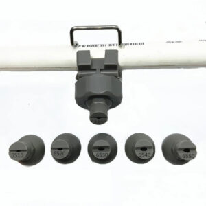 3/4 1 1.2 1.5 2 inch clamp tube Flat fan spray nozzle grey  fan line covering area auto car washing