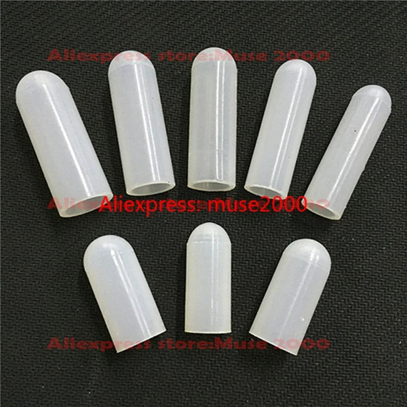 1-7.5mm Inner dia silica rubber tube cap cover silicone high temperature resistance plastic coating plating protector sleeve end - Image 5