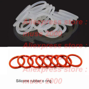 CS 1.5mm silicone rubber OringOuter OD11.5 12 14 14.5 15 16 17 18 19 20mm red white VMQ thermoresistace joint seal washer gasket