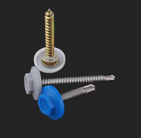 8-9mm Drilling screw plastic cap cover Caigang composite panels, Caigang watts screw tile water proof PC board outdoor warehouse - Image 2