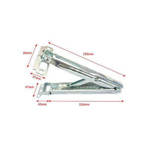 12 gears angle hinge connecter Drawing desk leaning Tilt angle adjusting Slope surface plate board alloy steel hinge hardware