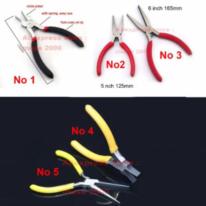 5 6 inch ultra thin head tip pliers mini diagonal tool electronic IC pin Leveling, folding, bending, hand ornaments handicrafts