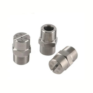 1/8 inch 110 degree steel flat fan nozzle BSPT male thread mist fog jetting washer cleaning auto car washing