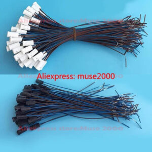 G4 lamp connector base black Electrical plastic white Porcelain body  lamp holder coated high temperature cable