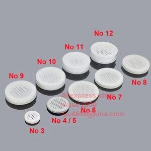 25 29 36 58mm round hole air vent clamp plate inert plastic air net vent table counter Carpet Steamers ventilation air louver