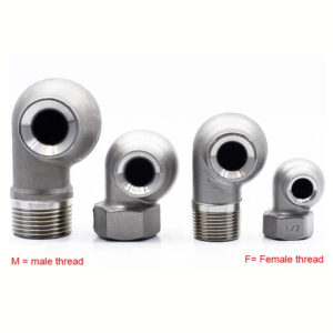 Desulfurization tower 316 steel hollow cone nozzle Vortex nozzles spray nozzle Industrial dust spray high flow anti-clogging