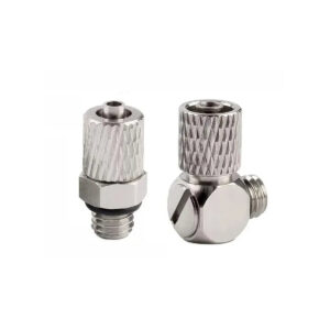 stainless steel 4mm 6mm M3 M4 M5 M6 tube joint elbow pneumatic quick micro straight connector tube quick fitting miciro tube
