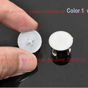 Eccentric wheel plastic cover Furniture three-in-one connection decoration cap home wood furniture honge hole top cap