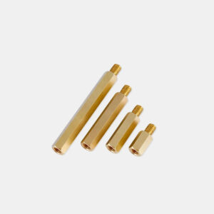 6#-32 UNC Brass Standoff  copper spacer brass female male pillars  copper spacer male thread Nut Hex Spacer Column