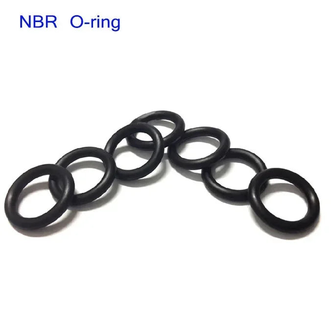 1.9mm CS NBR Oring thickness,OD 5 5.5 6 6.5 7 7.5mm,Oil resistance,pipe joint washer gasket rubber seal o-ring liquid sealing - Image 3