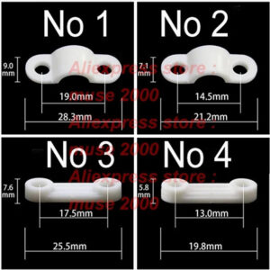 Wire clip board mount faster clamp PCB Cable ties WIRE Zip screw install washer wire distribution light Outlet plate alumium