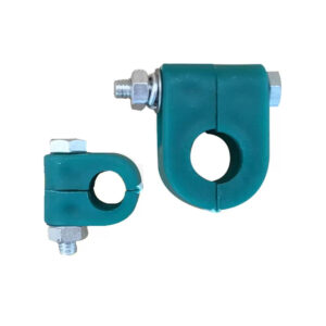 6-12.7mm dia small clamp single bole hole Hydraulic gas pipe ship clamp liquid gas laboratory Labs oil tube DIN3015 light duty