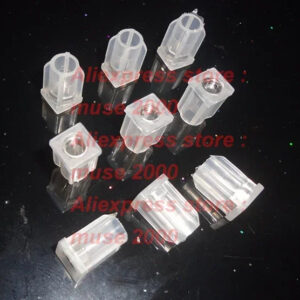 M5 screw feet pad 10x10mm tube plug pre enbedded nut M5 plug plastic pad Screw-in Furniture Table Leg Adjustable Levelling Glide