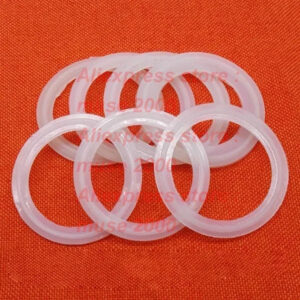 Silicone rubber gasket 19-219mm dia vacuum tube clamp Vacuum bellows clamps flange connector bracket fastener