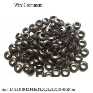 3 4 5 6 8 10 12 14 16 18 20mm wire grommet,double side,machine wire outlet output,electrical wire ring rubber grommet