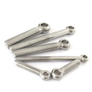 304 steel eye bolt M10x 40 -150 mm Screw O ring head Axle pin split pin shaft pin dowel bolt nut ball hollow head connect union