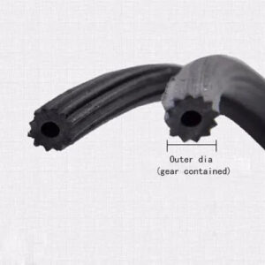 Dia 4 4.5 5 5.5 6 mm Window screen Seal strip Aluminum slip slotted window Foaming EPDM rubber seal strip Round Foamed spange