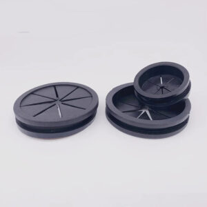 For hole dia 32 50mm Furniture wood desk grommet  dust proof 2 sides clip round ring wire cable protector