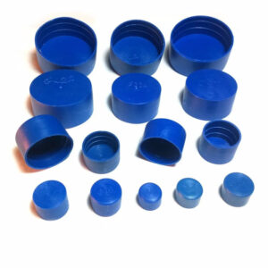 6.3-355.6mm tube insert end  blue PE plastic pipe outer cover flange cap thread protector Protective Caps for flange joint