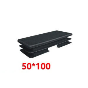 50*100mm.Oblong Rectangular Plastic feet tube plug,Tube insert ending,feet cover,blanking,2" 4" inch chair desk feet