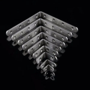 Thicken 20 25 30 40 50 65 80 90 100 125 150 L shape corrner bracket plate supporter book shelf shield bracket plate furniture